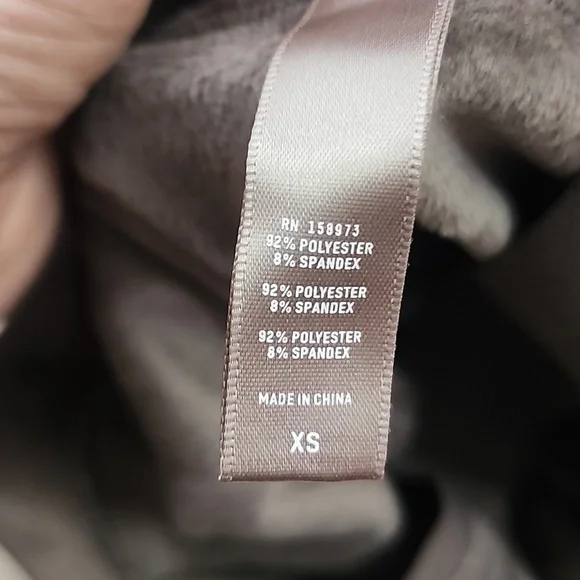 SKIMS Brown Velour Biker Shorts - Picture 6 of 6